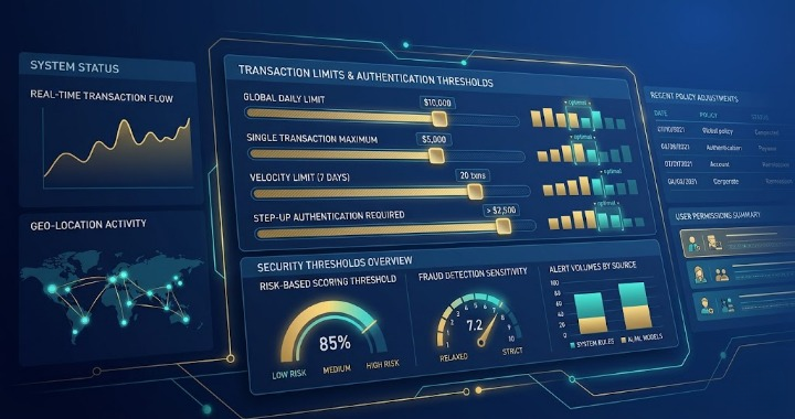 Configuracion de limites y topes de operaciones diarias